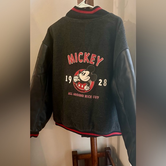 Disney Mickey Mouse Club Letterman Varsity Jacket Wool Vintage 90’s XL